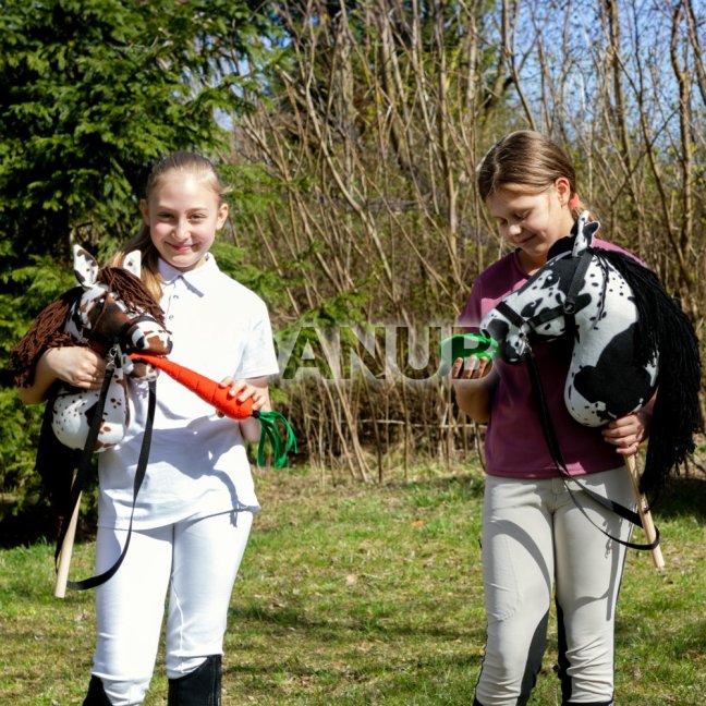 Hobby Horse Skippi - Koník na palici - Skewbald Tobiano