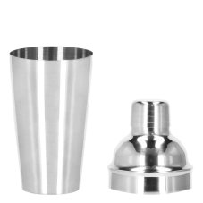 Barmanská súprava - 6 prvkov - shaker 750 ml - nerez - strieborná