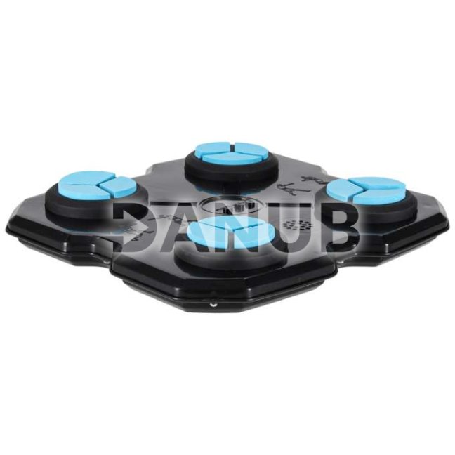 Boxerský trenažér na stenu - hudba, LED, USB, bluetooth + rukavice