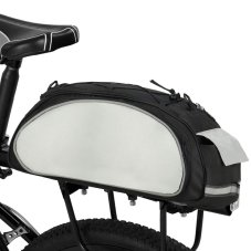 Taška na bicykel - 14L - sivo-čierna