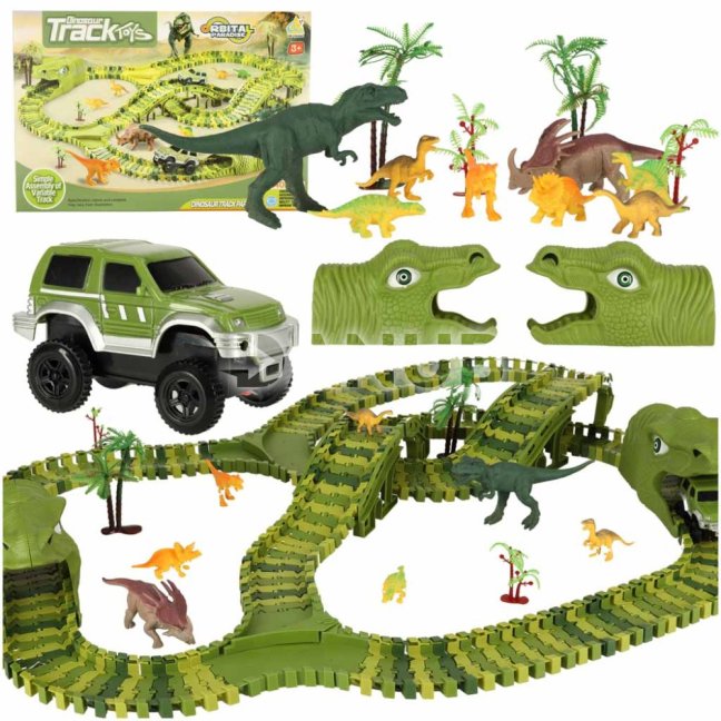 Autodráha: Dinosaur Tracks 240 prvkov