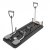 Pilates Reformer - 106 cm - odtiene sivej