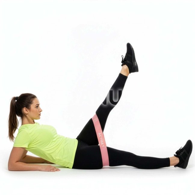 Fitnes odporové gumy na cvičenie - sada 5 ks - odpor 1-20 kg