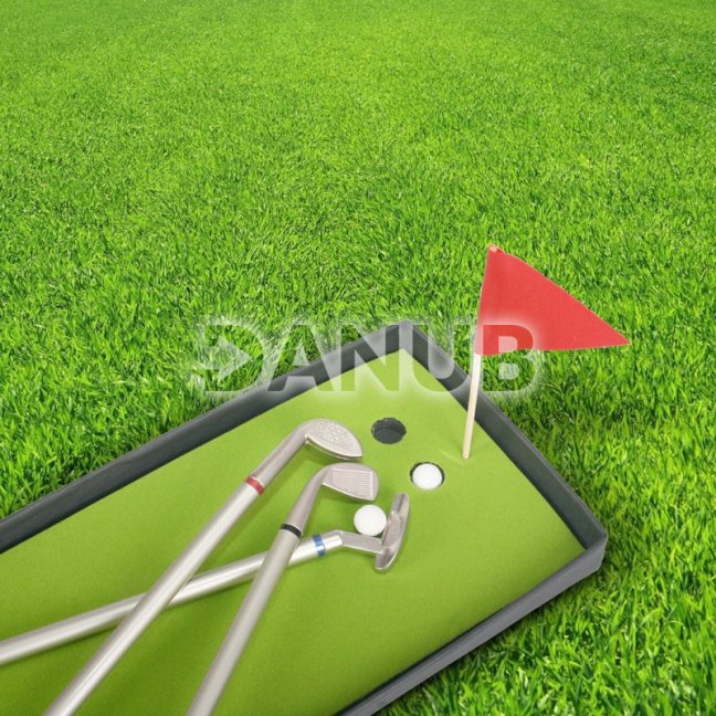 Hliníkové perá v tvare golfových palíc, 3 ks