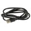 Elektrická masážna kefa na pokožku hlavy+ USB - čierna