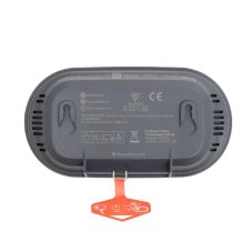 Detektor CO do domácnosti 12,5 × 6,7 × 3,3 cm, biely, 10 rokov, elektrochémia, test, vetranie, koniec životnosti, vstavaná lítiová batéria