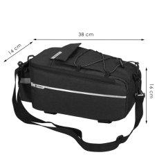 Taška na bicykel - 8,5 l - čierna