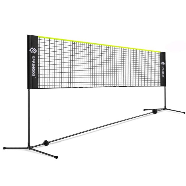 Bedmintonová sieť - 400 cm s rámom a obalom