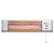 Nástenný kremenný ohrievač 600/1200 W, strieborný
