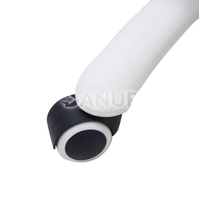 Detské otočné ergonomické kreslo ružovo-sivé