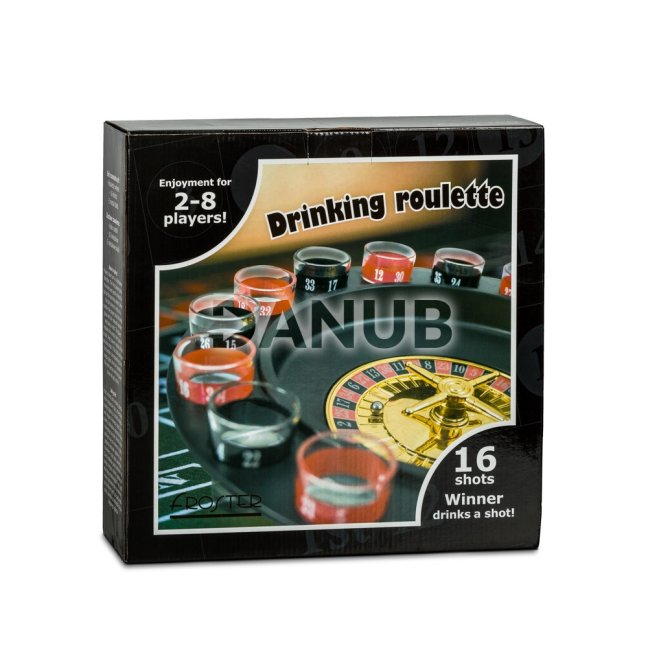 Alkoholová ruleta s číslovanými pohárikmi