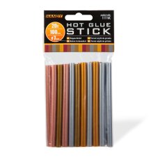 Náplň do lepiacej pištole - 7 x 100 mm - Metalické farby - 20 ks / balenie