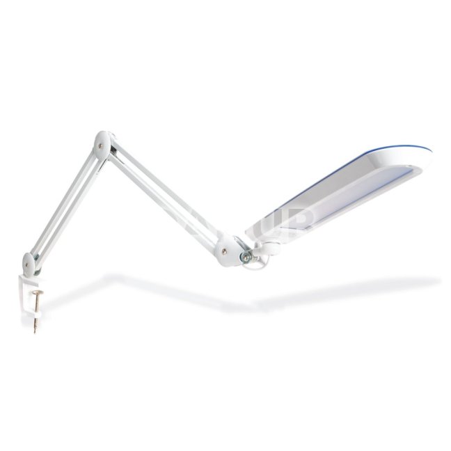 LED lampa na stôl - stmievateľná - kov - biela