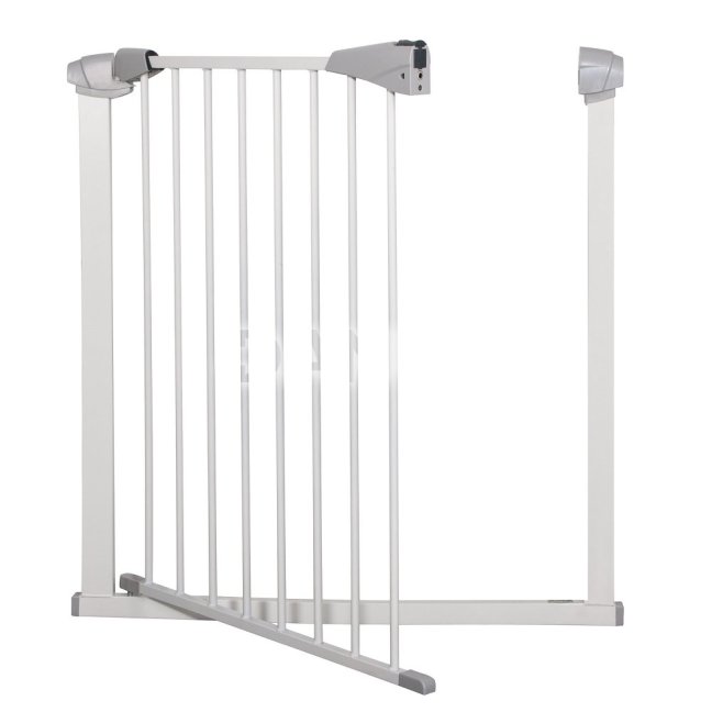 Bezpečnostná bariérová zabrána pre schody a dvere - biela - 97-106 cm