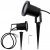 LED záhradné svietidlo GU10 - IP65 - kábel 1m - Black
