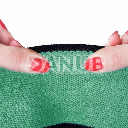 Fitness guma na cvičenie Hip Band - L - 2x43 cm - zelená