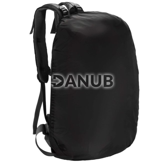 Batoh na turistiku s pláštenkou - 60L - čierno-šedý