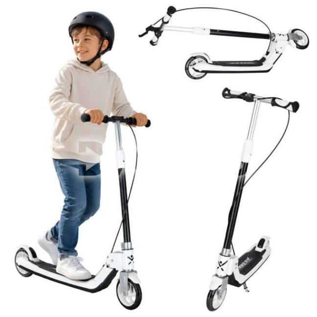 Kolobežka pre deti TRIKE FIX - čierna/biela