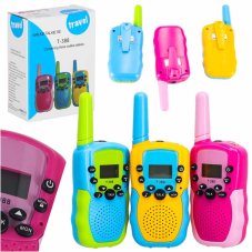 Walkie-talkie adóvevők gyerekeknek, 3 darabos szett