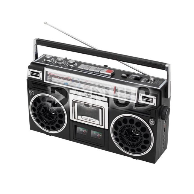 Kazetový rádiomagnetofón, stereo, BT, MP3