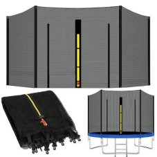 Vonkajšia sieť na trampolínu - 6 stĺpikov - 180-183 cm