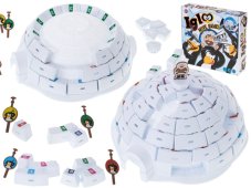 Arkádová hra - Postav iglu pre tučniaka