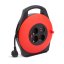 Káblový bubon s plastovým držiakom - 3 x 1,5 mm² - 2 x USB - 10 m