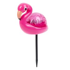 Zapichovací solár - korytnačka, flamingo, slimák - biela LED - 10 x 6 x 15 cm