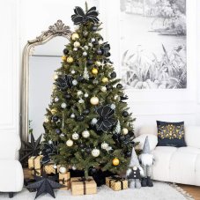 Umělý vánoční stromeček Premium Royal Trees - 180 cm - kavkazský smrk s dřevěným stojanem