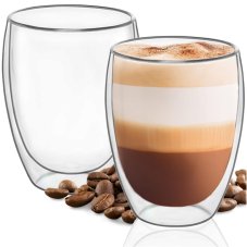 Termo pohár s dvojitým sklom - 350 ml - 1ks
