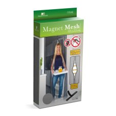 Sieťka na dvere proti hmyzu - magnetická - 100 x 210 cm - čierna