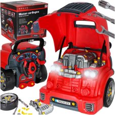 Súprava Malý mechanik na opravu motora nákladného vozidla