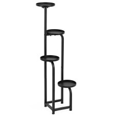 Vysoký kovový kvetináč 117 cm