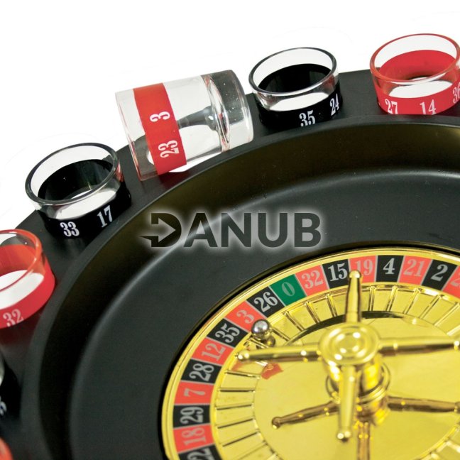 Alkoholová ruleta s číslovanými pohárikmi