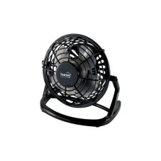 Stolný USB ventilátor - 10 cm - čierna