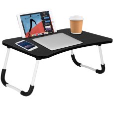Skladací stolík pod notebook - čierny