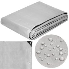 Hrubá krycia plachta - 3x5m - 210g/m2 - sivohnedá