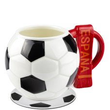 Futbalový hrnček so šálom Španielsko a futbalová podložka