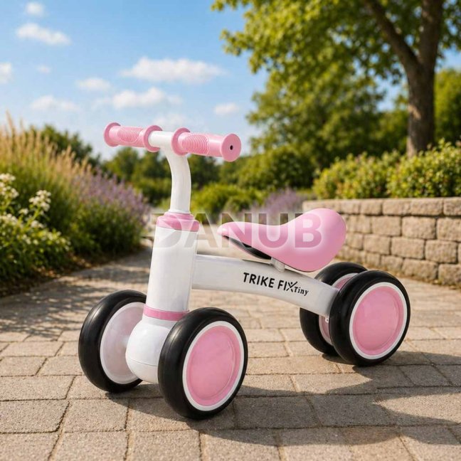 Detské odrážadlo Trike Fix Tiny V2 - ružové