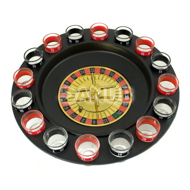 Alkoholová ruleta s číslovanými pohárikmi