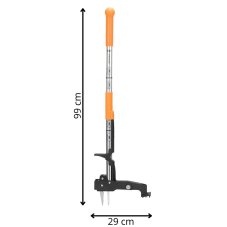 Vytrhávač buriny - 99 cm - čierna