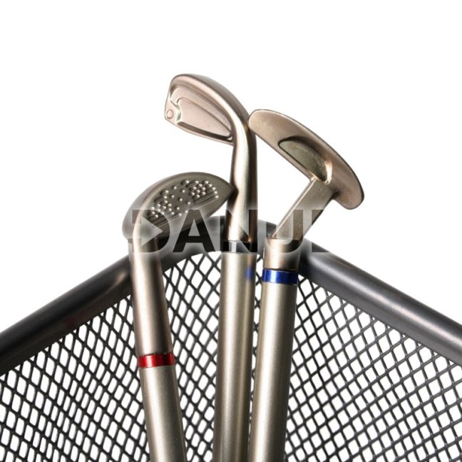Hliníkové perá v tvare golfových palíc, 3 ks