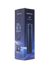 Smart termoska LED 500ml strieborná