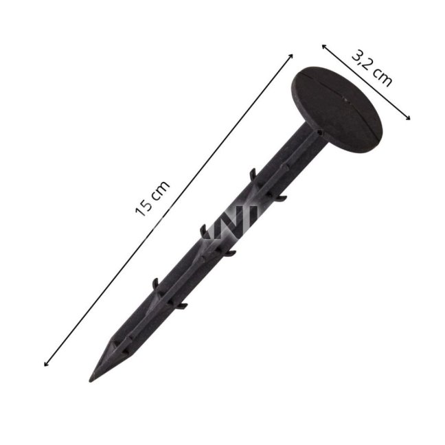 Kolíky na agrotextíliu - 15cm - 50ks