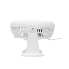 Stolný / nástenný turbo ventilátor, 20 cm, 30 W, biela